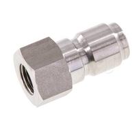 Raccord en acier inoxydable DN 12 pour pistolet de pulvérisation Bouchon G 1/4 pouce filetage mâle