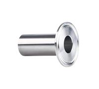 Raccord en acier inoxydable Tri Clamp Feerule, longueur 50 mm, diamètre extérieur du tuyau 19 mm-108 mm(Height 50mm,51mm x ferrule 64)