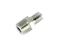 Raccord en acier inoxydable, tuyau 1/2" BSP mâle x 13 mm cannelé, matériel de brassage maison