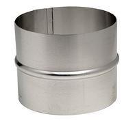 Raccord en aluminium pour gaine accordéon diamètre intérieur 125mm 454125