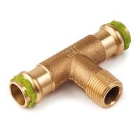 Raccord En Cuivre SudoPress T-Élément Avec Entrée 15 x R1/2" x 15 Mm, VC132G