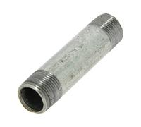 Raccord en fonte galva mâle - Bobine - Longueur 100mm - Filetage 3/4"" - Référence 530