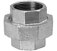 Raccord vissé Hermann Schmidt Temperguss DN 32, 2000 2000 /4" à étanchéité conique, filetage intérieur, zingué