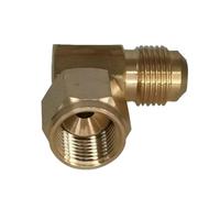 Raccord en laiton de 1,6 cm - Résistant aux fuites - Dispositif de couplage résistant à l'érosion pour réservoirs et appareils électroménagers - Raccord en laiton