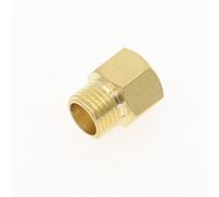 Raccord en laiton F/M 1/8" 1/4" 3/8" 1/2 BSP M10x1 mâle vers femelle, raccords de tuyaux en laiton, adaptateur de coupleur en cuivre, raccord fileté, M16x1,5 femelle, DN8 mâle (1l4)