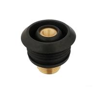 Raccord en laiton G1/2 pour entrée d'eau d'urinoir avec joint en caoutchouc anti-fuite et design fileté pour systèmes de plomberie