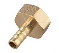 Raccord en laiton pour filetage femelle BSP avec extrémité cannelée pour fixation de tuyau compatible avec les tuyaux et tubes de 1,9 cm de 8 mm à 25 mm (10 mm)