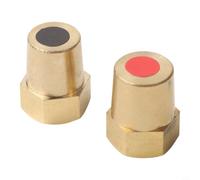 Raccord en laiton robuste pour m10 M8 pour voiture M6 Laiton robuste (M8) | Tête de colonne empilable ne se casse pas, résistante, minimise la perte d'énergie, connexion solide, design durable