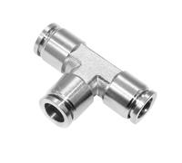 Raccord en T Beduan 1/2"" en acier inoxydable 304, raccord à 3 voies, réservoir d'air, coussins gonflables pour camion, kit de transfert de racco