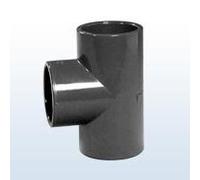 Raccord en T en PVC 90° - Manchon adhésif - 63 mm