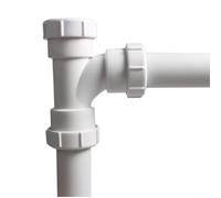 Raccord en T en PVC de 40 mm pour installations de drainage conçu pour être compatible avec les annexes et les normes de tuyaux standard de 40 mm