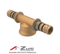 Raccord en T fileté femelle 20-1/2"-20"