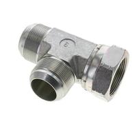Raccord en T JIC UN 1-7/8''-12 Femelle x Mâle Acier 170bar (2388.5psi)