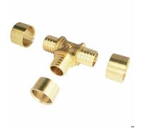 Raccord en T PER Boutté 16 mm métallique