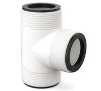 Raccord en T pour tuyau de pompe de piscine avec 3 anneaux en L, raccord de tuyau de piscine hors sol qui contrôle le débit, adaptateur de pompe d'admission avec filetage pour tuyau de pompe de