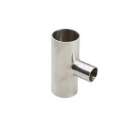 Raccord en T réducteur for soudage bout à de 19 76 mm diamètre, raccords tuyauterie qualité sanitaire acier inoxydable 304, fabrication artisanale(32mm-19mm-32mm)