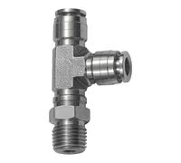 RIEGLER Riegler Raccord en T à emboîtement, forme L, pivotant, R 1/8", Ø tuyau 6, ES Quantité:1