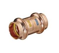 Raccord en V HS AQUAGAS 28 x 28 mm 450002828 en cuivre, raccord à pression pour gaz et eau