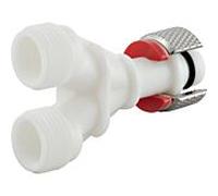 Raccord en Y Geberit 241900001 pour connexion AquaClean