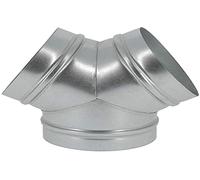 VENTS Raccord en Y pour extracteur d'air/Tuyau Flexible 150 mm