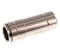 Raccord enfichable 12 mm x 16 mm avec bouchon en laiton NBR