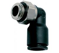 Raccord équerre à piquage 3199 - diamètre 12 mm - mâle 3/8" - BSPP cylindrique PARKER LEGRIS