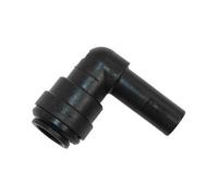 Raccord équerre à queue lisse John Guest Fem. Ø 12 mm Mâle Ø 12 mm