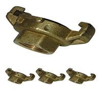 Raccord Express laiton femelle 20 x 27 | Boutté (Lot de 4)