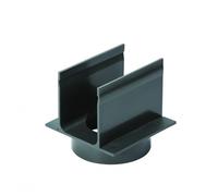 Raccord externe avec sortie verticale - 80 mm - pour caniveau Slimline ACO