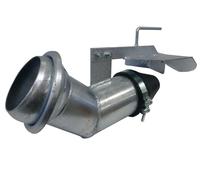Raccord femelle épandeur de lisier, DN 120 mm 5" Diffuseur Exakt galvanisé - système italien