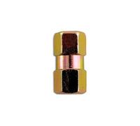 Raccord femelle / femelle 10 mm x 1 mm pour tuyau rigide 3/16"