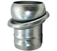 Raccord femelle galvanisé, DN 150 mm, 6" Embout de tuyau extérieur 150 mm - système italien