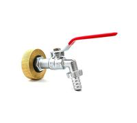 Raccord femelle S60x6 laiton - robinet laiton chromé 3/4 pouce