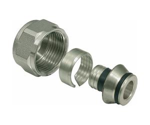 Raccord fileté euro-cône - Laiton - pour collecteur - 16mm 20x27 MULTITUBO