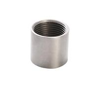 Raccord fileté femelle poli 1/4'' - 2'' en acier inoxydable 304, raccord droit for tuyau d'eau SS304(SS201,1-1/2")