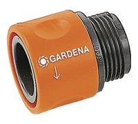Raccord fileté - GARDENA - 34 917-50 - Filetage 26,5 mm - Sécurité enfant - Plastique