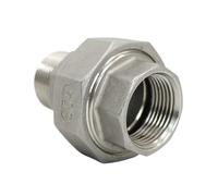 Raccord fileté moulé SS304, 1 pièce, raccord fileté mâle/femelle BSPT, connexion directe de précision(2 pcs,3/4inch)