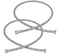 Raccord flexible 3/8" pour robinets et raccords, 120 cm, lot de 2