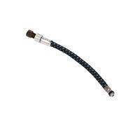 Raccord flexible de pompe vélo embouts presta schrader ( Rouge / 220 mm )
