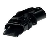 Raccord Flexible Noir Pour Pieces Aspirateur Nettoyeur Petit Electromenager Rowenta - Rs-rt3868 Noir G