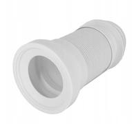 Raccord flexible pour WC 330-500 mm - PVC renforcé à soufflet - Tube adaptable pour connexion entre réservoir et évacuation