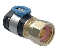 Raccord FlowFit avec écrou de serrage - DN. 15 / 30 - Ø 20 - 1 1/8'' - GEBERIT - 620.672.00.1