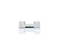Raccord fou 2 pièces écrou prisonnier 20x27 chromé - - D09503C