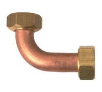 Raccord fou femelle coudé 20X27 laiton - GARIS - D09702B G