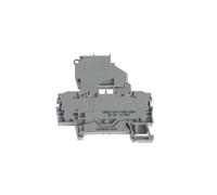 Bloc de jonction à fusibles WAGO 2002-1611/1000-541 6.20 mm ressort de traction gris 50 pc(s)