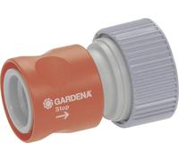 Raccord GARDENA 02814-20 plastique avec système aquastop raccord enfichable, Ø 19 mm (3/4\ )