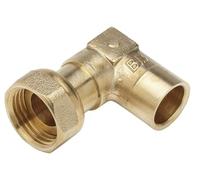 Raccord gaz coudé 90 1/2 14 + joint - BANIDES - 291612