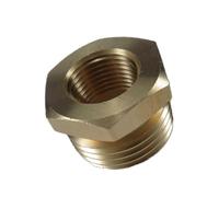 Raccord général en cuivre 3/8" mâle 3/4" femelle, adaptateur antiérosion, assemblage rapide pour utilisation dans le jardin, connecteur de raccord de tuyau en cuivre