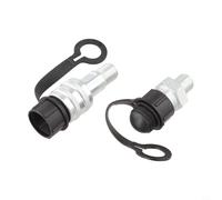 Raccord hydraulique à connexion rapide Zg3/8 pour tuyaux d'huile mécaniques, corps en acier au carbone, design droit adapté pour une utilisation à 70 MPa (M16 x 1,5)