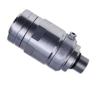 Raccord hydraulique à dégagement rapide pour AL210587 compatible avec tracteurs compacts 6105M 6115R 6130 Raccords en acier au carbone Argenté